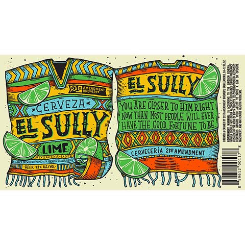 21st Amendment  El Sully Lime Lager