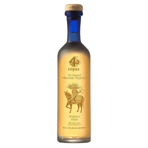4 Copas Anejo Organic Tequila