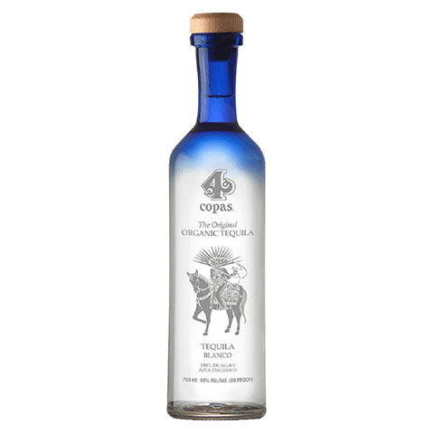 4 Copas Blanco Organic Tequila