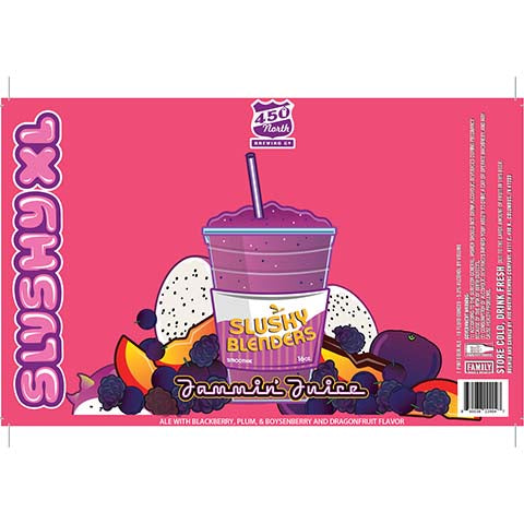 450 North Slushy XL Slushy Blenders Jammin Juice Sour