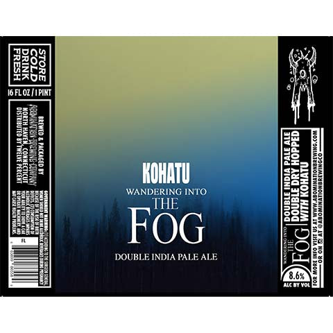 Abomination Wandering Into the Fog DIPA (Kohatu)