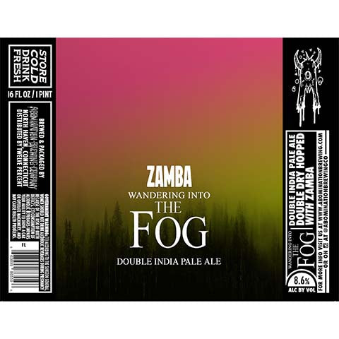 Abomination Wandering Into the Fog DIPA (Kohatu)