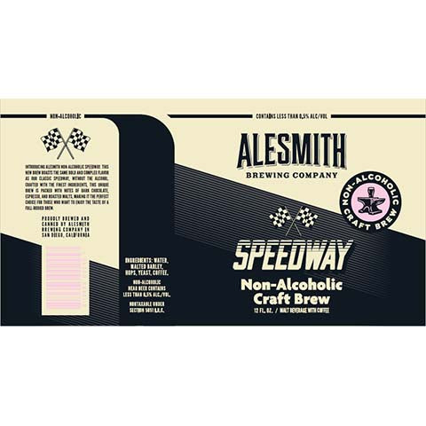 AleSmith Speedway Craft Brew (Non-Alcoholic)