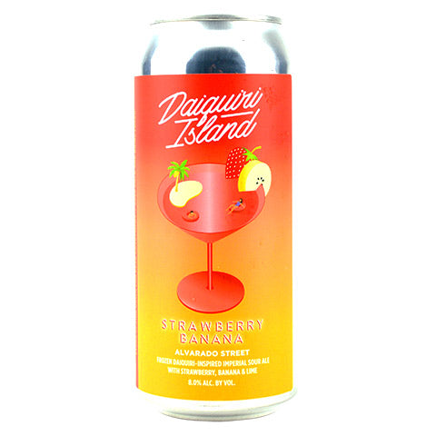 Alvarado Street Daiquiri Island-Strawberry Banana Frozen Daiquiri Inspired Sour Ale