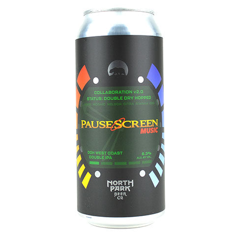 Alvarado Street/North Park Pause Screen Music Double Dry Hopped DIPA