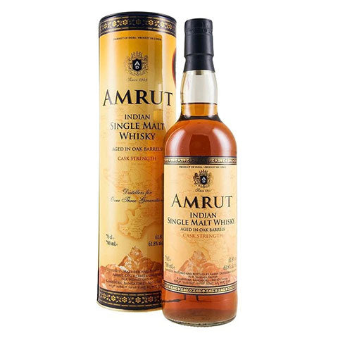 Amrut Cask Strength Single Malt Indian Whisky