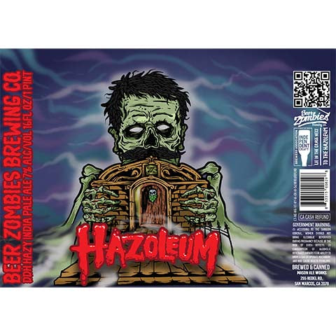 Beer Zombies Hazoleum Hazy IPA