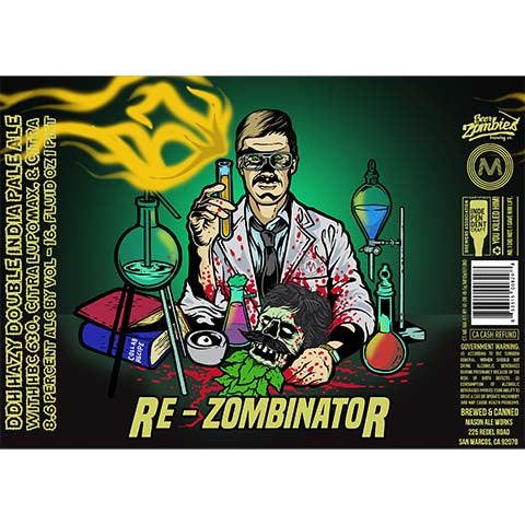 Beer Zombies Re-Zobienator DDH Hazy DIPA
