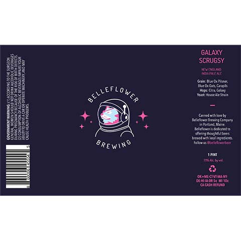 Belleflower Galaxy Scrugsy IPA