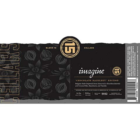 Block 15 Imagine Chocolate Hazelnut Imperial Stout