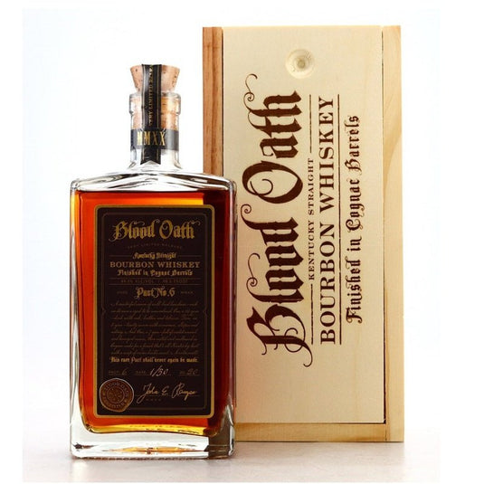 Blood Oath Pact No. 6 Cognac Barrels Finish Kentucky Straight Bourbon Whiskey