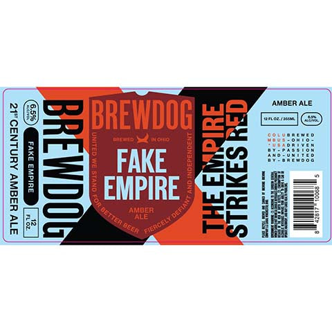 BrewDog Fake Empire Amber Ale