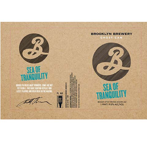 Brooklyn Sea Of Tranquility Strong Golden Ale