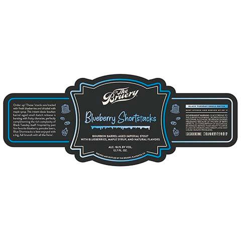 Bruery Blueberry Shortstacks Imperial Stout