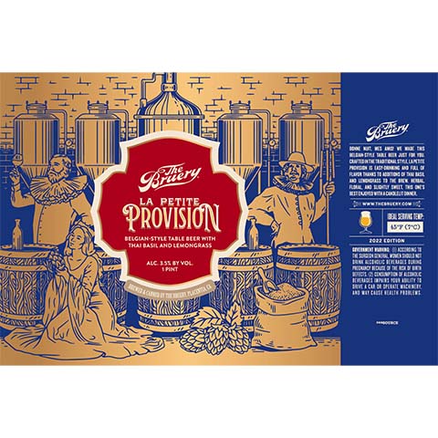Bruery La Petit Provision