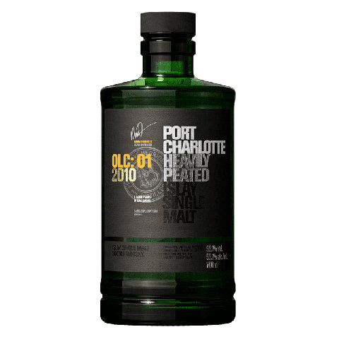 Bruichladdich Port Charlotte OLC: 01 2010 Heavily Peated Islay Single Malt Scotch Whisky