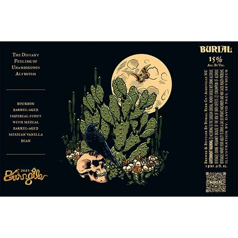 Burial The Distant Feeling Of Unambiguous Altruism Imperial Stout