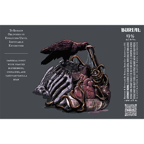 Burial To Remain Oblivious To Evolution Until Inevitable Extinction Imperial Stout