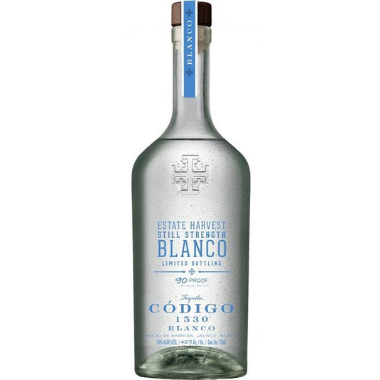 Codigo 1530 Harvest Still Strength Blanco Tequila