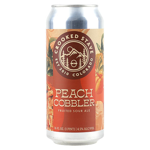 Crooked Stave Peach Cobbler Fruited Sour