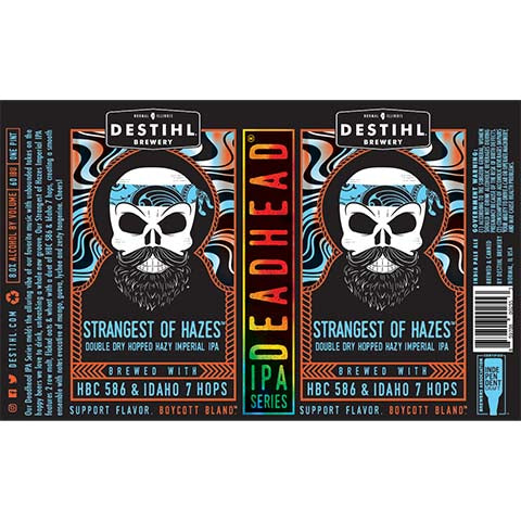 Destihl Strangest Of Hazes DDH Hazy Imperial IPA