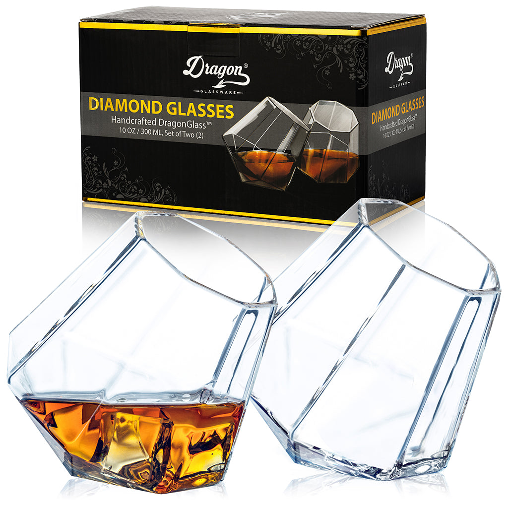 Eternal Night 4 - Piece 10oz. Glass Whiskey Glass Glassware Set