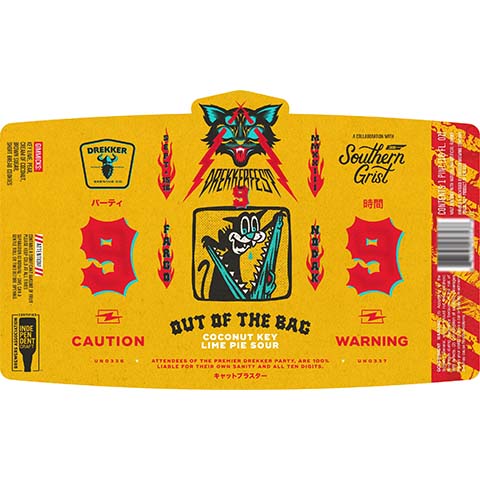 Drekker Out Of The Bag - DrekkerFest 9 Release Sour