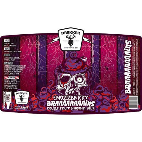 Drekker Snozzberry Braaaaaaaains Sour