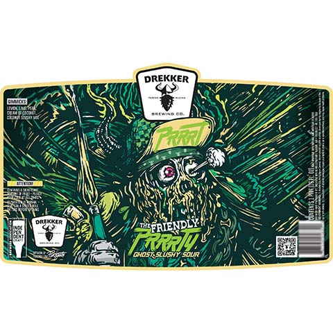 Drekker The Friendly Prrrty Ghost Slushy Sour