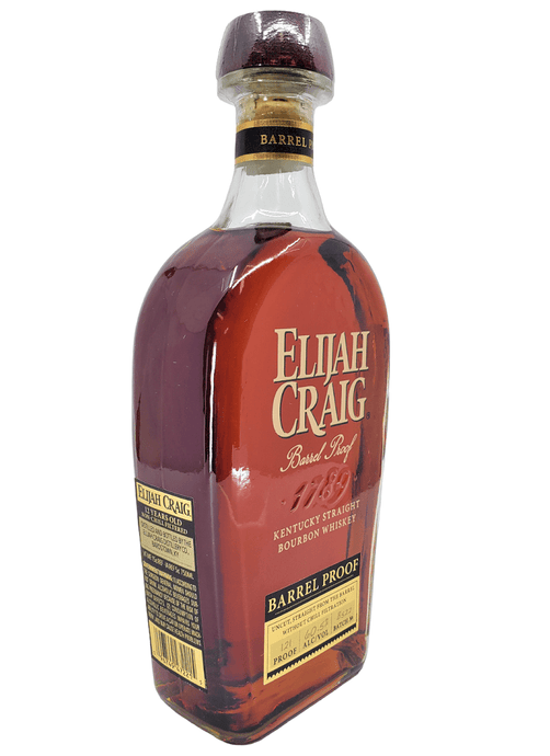 Elijah Craig 12 Year Old Barrel Proof Batch #B522 Kentucky Straight Bourbon Whiskey