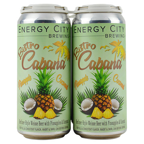 Energy City Bistro Cabana Pineapple & Coconut Sour 4PK
