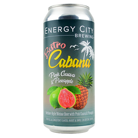 Energy City Bistro Cabana Pink Guava & Pineapple Sour