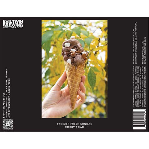 Evil Twin Freezer Fresh Sundae Rocky Road Imperial Stout