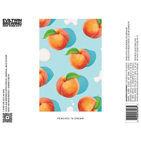 Evil Twin Peaches 'N Cream Sour