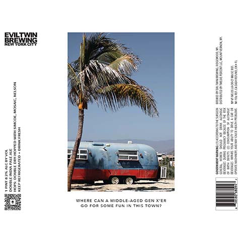 Evil Twin Where Can A Middle-Aged Gen X'er Go For Some Fun In this Town? DIPA