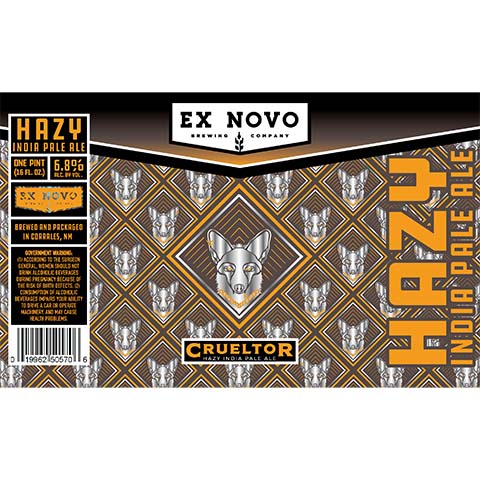 Ex Novo Crueltor Hazy IPA