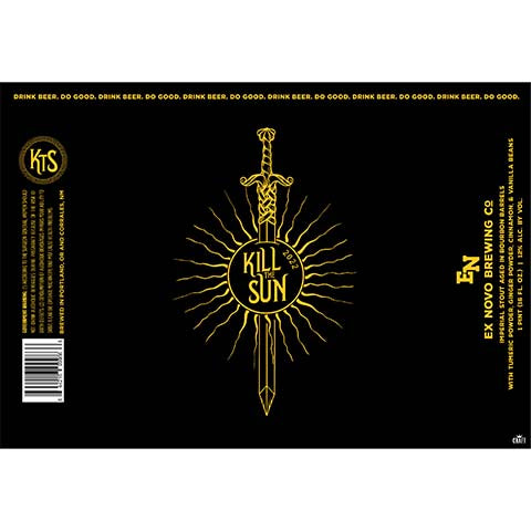 Ex Novo Kill The Sun Golden Milk Imperial Stout