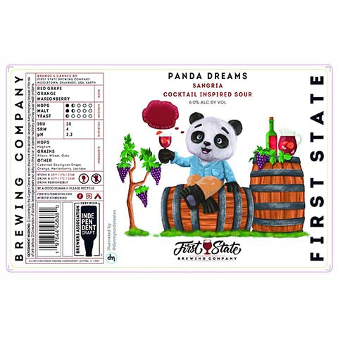 First State Panda Dreams Sangria Sour