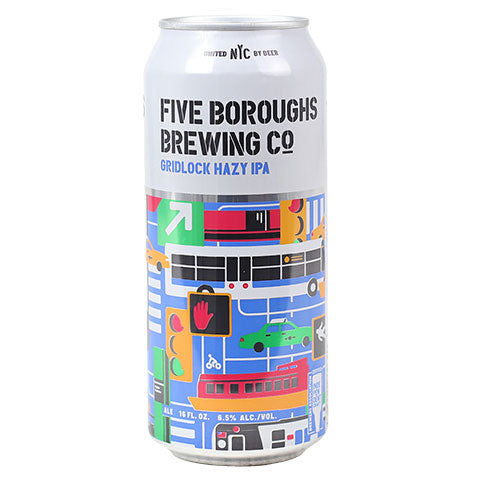 Five Boroughs Gridlock Hazy IPA – CraftShack - Buy craft beer online.