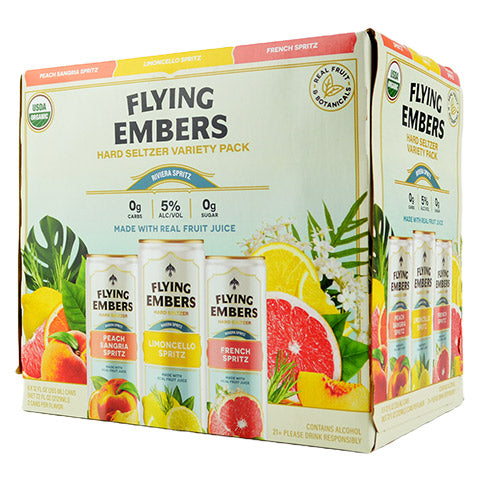 Flying Embers Riviera Spritz Variety Pack Hard Seltzer