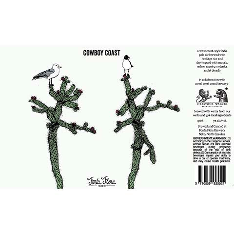 Fonta Flora Cowboy Coast IPA