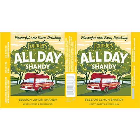 Founders All Day Session Lemon Shandy