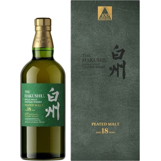 Hakushu 18 Year Old 100th Anniversary Peated Single Malt Whisky