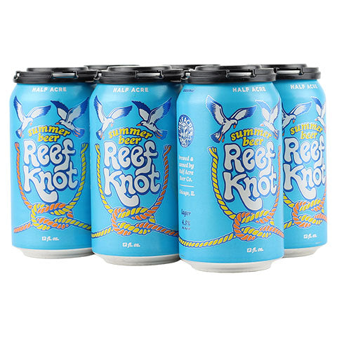 Half Acre Reef Knot Lager 4PK