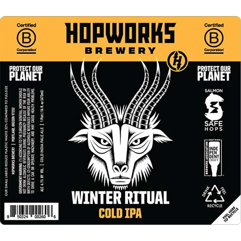 Hopworks Winter Ritual IPA