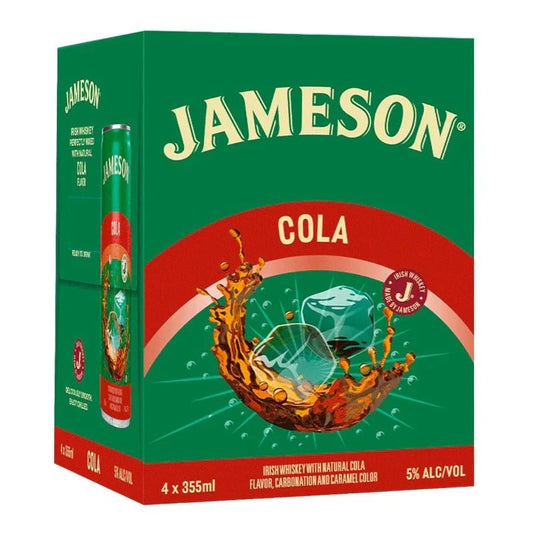 Jameson 'Cola' Canned Cocktail 4-Pack