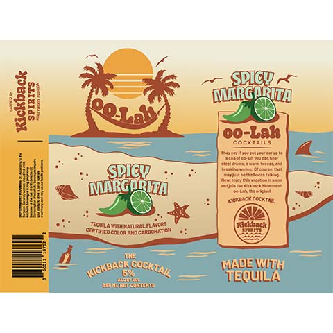 Kickback Ooh-Lah Spicy Margarita