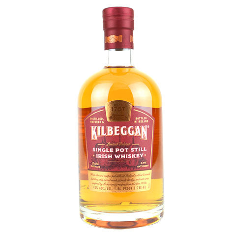 Kilbeggan Single Pot Still Irish Whiskey