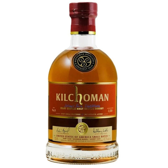 Kilchoman USA Small Batch Release No.8 Islay Single Malt Scotch Whisky