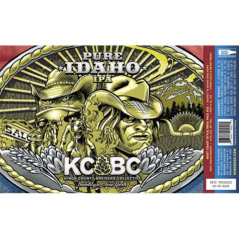 Kings County Brewers Collective Pure Idaho IPA
